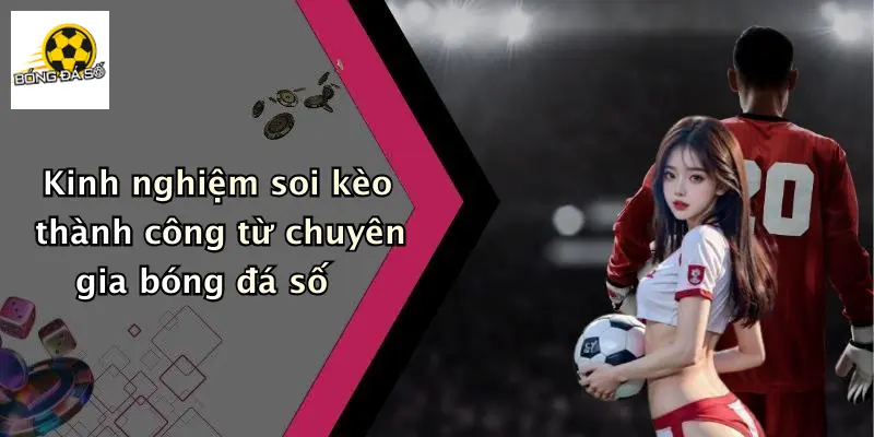 Kinh nghiệm soi kèo thành công từ chuyên gia bóng đá số