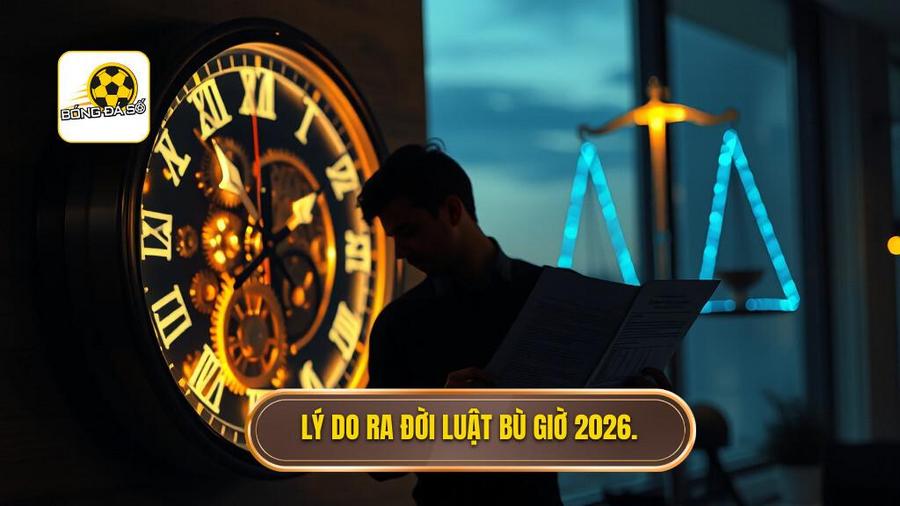  Lý do ra đời Luật bù giờ 2026.