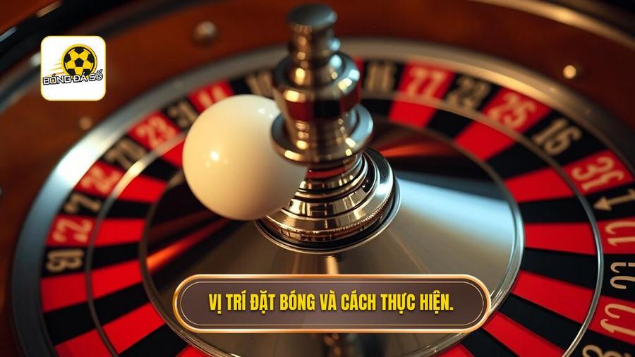 Vị trí đặt bóng và cách thực hiện.