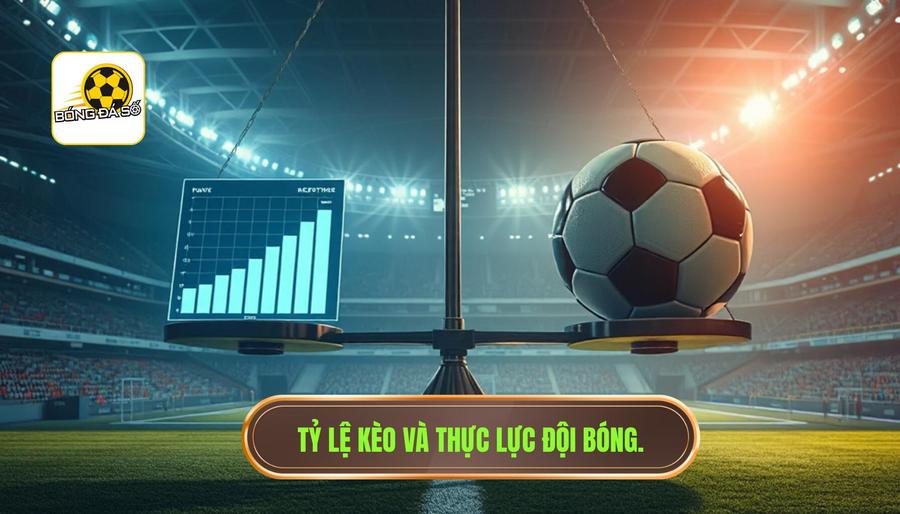 1. Tỷ lệ kèo không phản ánh hoàn toàn thực lực đội bóng