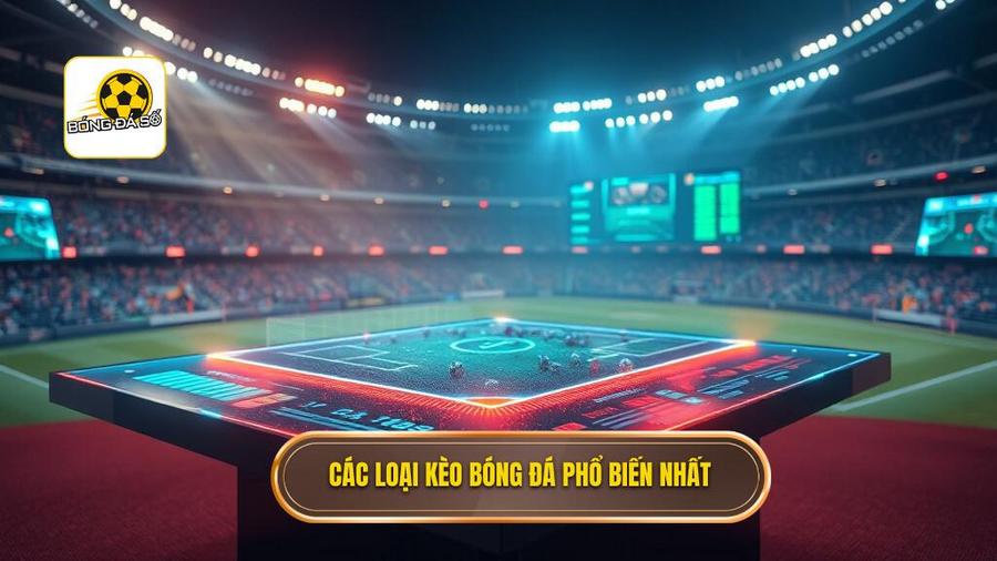 Các loại kèo bóng đá trực tuyến phổ biến nhất hiện nay