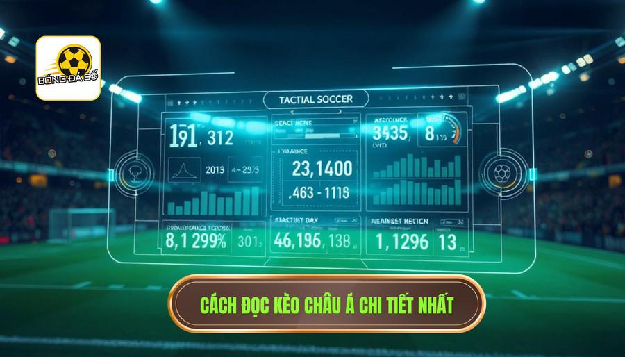 2. Hướng dẫn cách đọc kèo châu Á chi tiết cho từng tỷ lệ